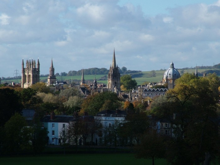 The dreaming spires of Oxford University (photograph by anataman via Flickr, CC BY-SA 2.0).